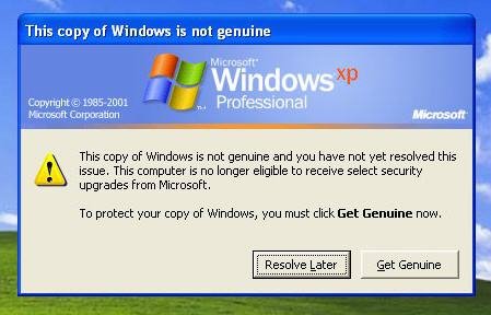 Windows Genuine Advantage