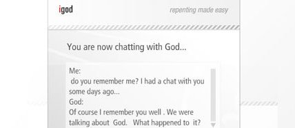 Chatting with God