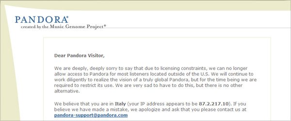 pandora: the music genome project